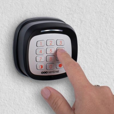 Clavier à code sans fil pour portail Scs Sentinel Codegate noir