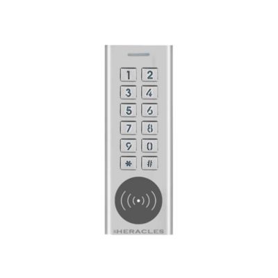 Clavier lecteur etroit autonome Mifare Heracles PCA-CLEM-MF IP66 Zamak
