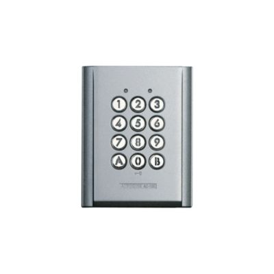 Clavier Saillie Métal Injecté 100 Codes & 2 Relais