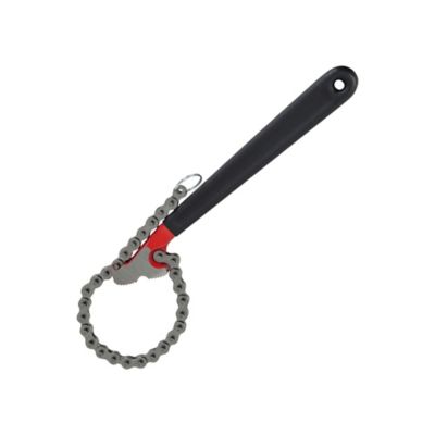 Clé à chaîne en acier au carbone ouverture maxi 115 mm longueur 300 mm