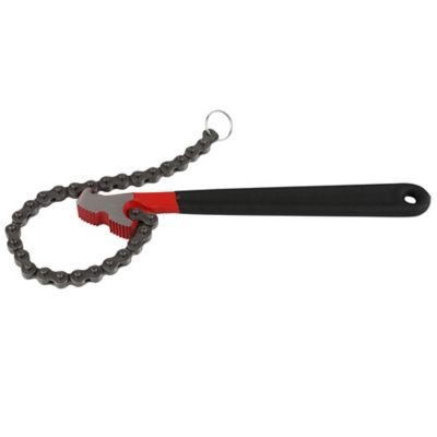 Clé à chaîne en acier au carbone ouverture maxi 115 mm longueur 300 mm
