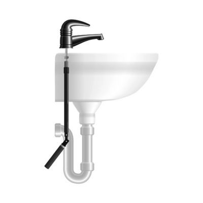 Abiyou Outil Pour L'Installation De Robinets, 8 Pièces Cle Pour Robinet Evier, 8-17MM Clé De Robinet, Outil Spécial Pour Robinet De Lavabo,Jeu De Clés Pour Écrou De Robinet,pour Salle De Bains,Cuisine