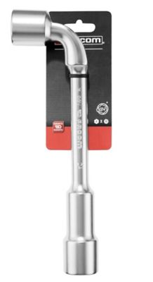 Clé à pipe débouchée forgée Facom 76.24PB 12 pans x 6 pans métriques ø 24 mm