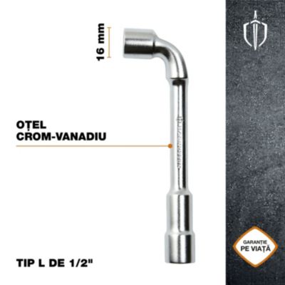 Clé à pipe standard Magnusson 1/2" 16 mm