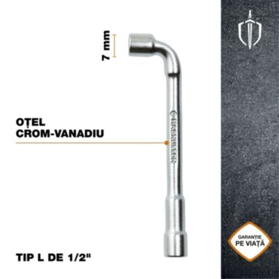 Clé à pipe standard Magnusson 1/2" 7 mm