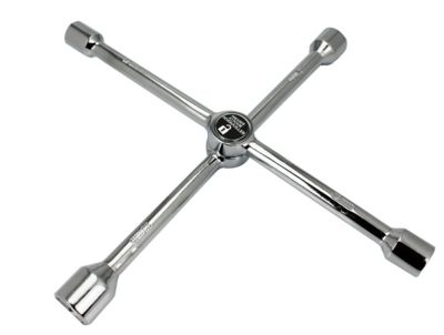 Clé en croix pliable démonte roue Chollet 17, 19, 21, 23mm
