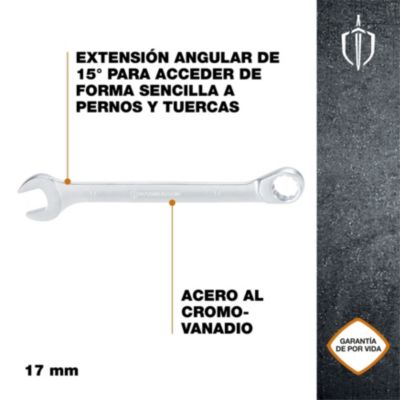 Clé mixte Magnusson double extrémité 17 mm