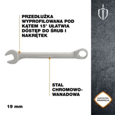 Clé mixte Magnusson double extrémité 17 mm
