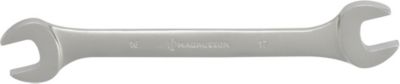 Clé plate Magnusson 16/17 mm double extrémité en acier au chrome vanadium L.185 mm