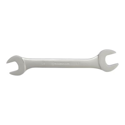 Clé plate Magnusson 24/27 mm double extrémité en acier au chrome vanadium L.255 mm