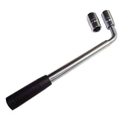 Clé Démonte-Roue Télescopique XPOtool - Douilles 17/19mm & 21/23mm - Pour Changement Pneus Voiture