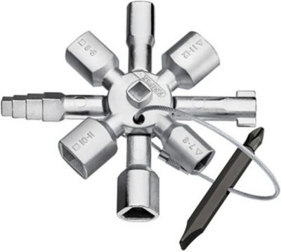Clé universelle Knipex Twinkey 8 embouts