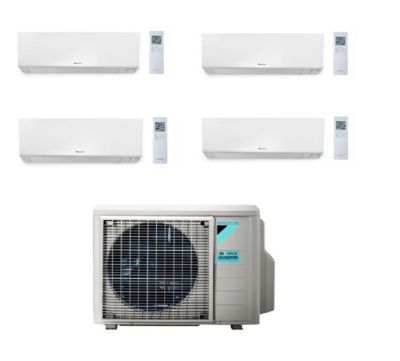 Climatisation QUADRI split DAIKIN BLUEVOLUTION 4MXM80 + quatre unités Perfera 2000w R32