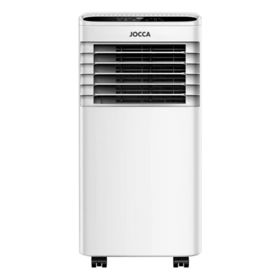 Climatiseur mobile 7000Btu/h 2.05kW Refroidisseur d'air Minuterie 24h 4 roulettes Déshumidificateur Ventilateur Air frais Jocca