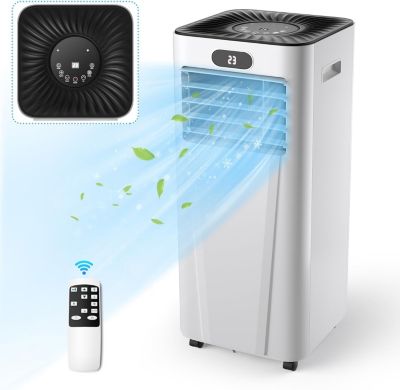 Climatiseur Mobile 9000 BTU 2,5kW Éco R290, Déshumidificateur