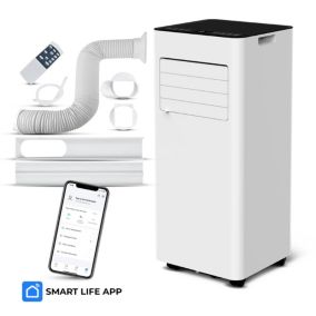 Climatiseur mobile 9000BTU - 2.6KW avec télécommande et fonction Wifi