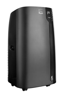 Climatiseur mobile avec évacuation Delonghi PAC EX120 Silent noir 3000W 65dB(A)