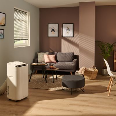 Climatiseur mobile avec évacuation GoodHome Takoma 2600W 65 dB(A)