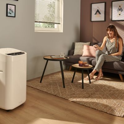 Climatiseur mobile avec évacuation GoodHome Takoma 2600W 65 dB(A)