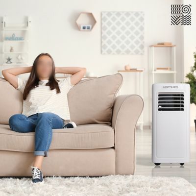 Climatiseur Mobile 3-en-1 7000 BTU, Refroidisseur d'Air Portable