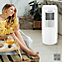 OPTIMEO,OPC-C02-121, Climatiseur Mobile Silencieux, 3500w, Jusqu'à 35m2, Télécommande à Prix OPTIMEO,OPC-C02-121, Climatiseur Mobile Silencieux, 3500w, Jusqu'à 35m2, Télécommande à Prix