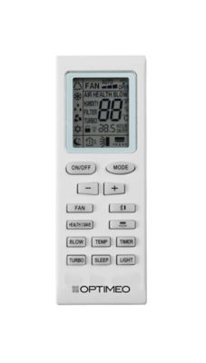 Climatiseur mobile avec évacuation Optiméo OPC-C02-121 3500 W 64 dB(A)