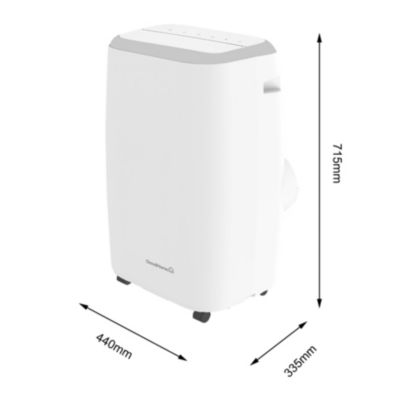 Climatiseur mobile connecté Myko 3 vitesses 18m² GoodHome 2600W