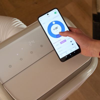Climatiseur mobile connecté Myko 3 vitesses 18m² GoodHome 2600W