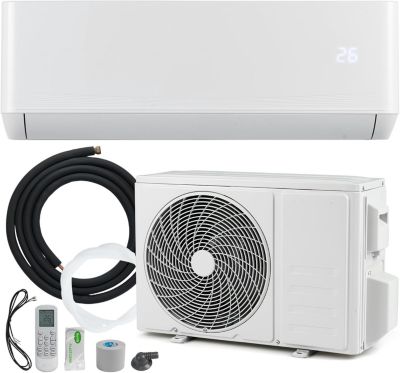 Climatiseur Reversible 12000 BTU 3,4 KW avec Fonction Chauffage et Refroidissement, Classe A++/A+ R32