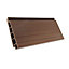 Clin pour bardage composite Greenwall A chocolat L.2,6 m