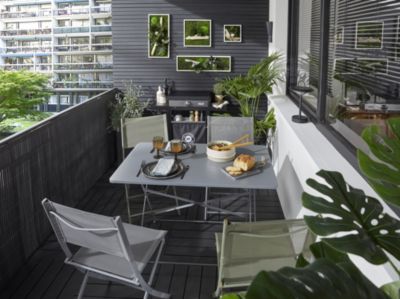 Clin pour bardage composite Greenwall Claire Voie anthracite - L.2,6 m