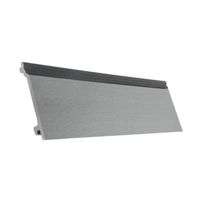 Clin pour bardage composite Greenwall M by Green Outside gris - L.2,6 m