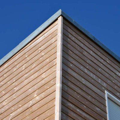Clin pour bardage sapin vert L.2,4 m