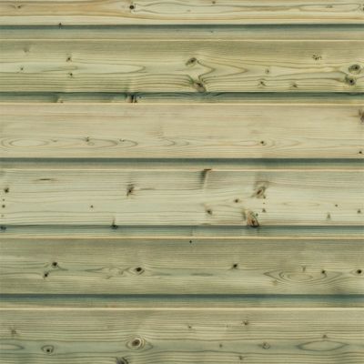 Clin pour bardage sapin vert L.2,4 m
