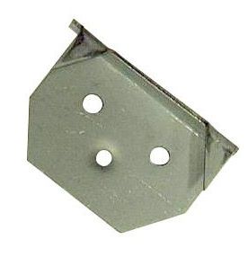 Clip de départ pour lambris vendu par 10 GAH Alberts 351458 7 x 4 mm