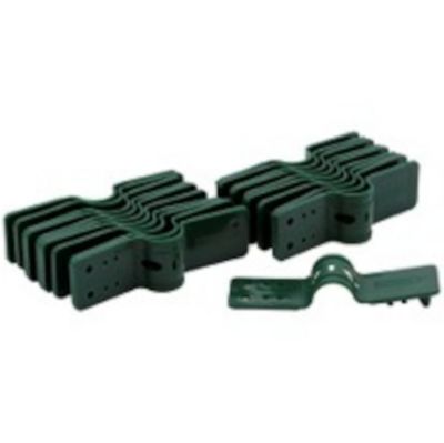 Clip de fixation brise vue Nature vert x20