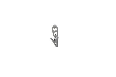 Clips coulissants universels pour rails en aluminium/plastique GoodHome x 100