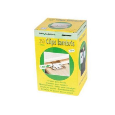 Clips pour lambris n°3 boite 250pcs + clous