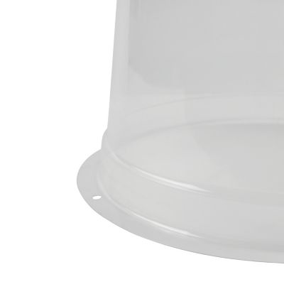 Cloche à salade petit modèle Verve en polyéthylène transparent Ø25,5 x H.20,5 cm