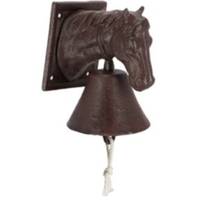 Cloche de jardin cheval  - Rouille
