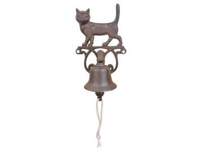 Cloche de porte en fonte Petit chat - Esschert Design
