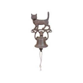 Cloche de porte en fonte Petit chat - Esschert Design