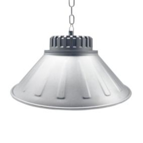 Cloche LED Industrielle 150W 120degrés Argent - Blanc Froid 6000K - 8000K - SILAMP