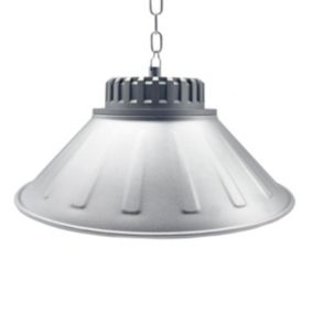 Cloche LED Industrielle 200W 120degrés Argent - Blanc Froid 6000K - 8000K - SILAMP