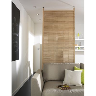 Cloison amovible 3-en-1 pin Ennea H.250 x l.100 cm