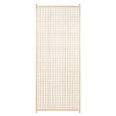Cloison amovible 3-en-1 pin Quadratus H.250 x l.100 cm