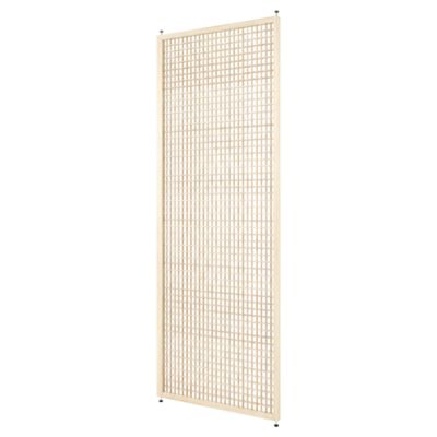 Cloison amovible 3-en-1 pin Quadratus H.250 x l.100 cm