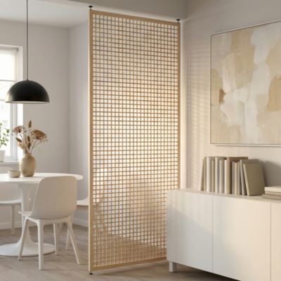 Cloison amovible 3-en-1 pin Quadratus H.250 x l.100 cm