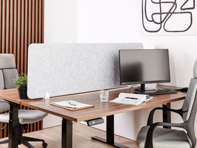 Cloison amovible de bureau SPLIT Gris