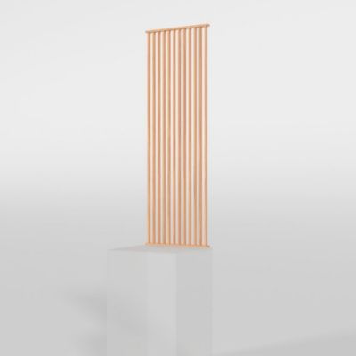 Cloison de séparation claustra amovible Pin, H.2,03 m x l.80 cm, P. 5 cm